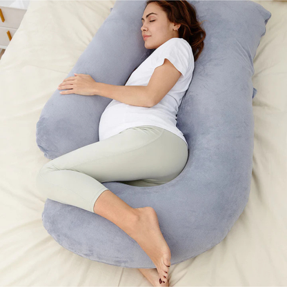 Coussin de Maternité en U, Oreiller de Grossesse Enveloppant