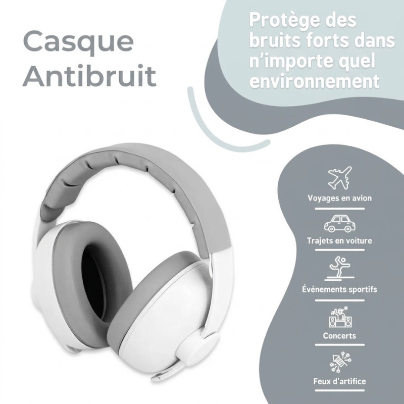 Casque Anti-Bruit Bébé