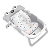 Baignoire Pliable Bébé avec Tapis Antidérapant