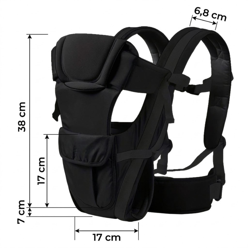 Porte-Bébé Multiposition Confort
